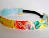 Disney Princess Ariel Non Slip Headband 1 inch