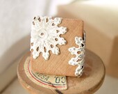 Hand Crafted Adjustable Ring - Country Lace