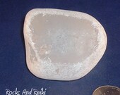 LG Clear Quartz Window Stone - Seer Into The Future - Reiki Infused Crystal - Emma Egg - 776