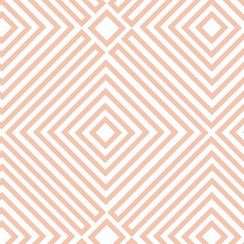 1 yard--Illusion in Orange, 1001 Peeps, Lizzy House for Andover Fabrics
