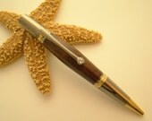 Handcrafted Red Morrell Ballpoint Pen Free Shipping