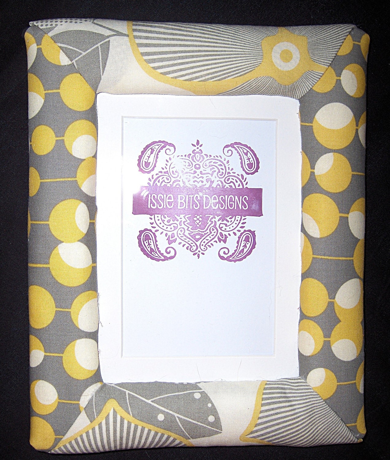 Optic Blossom Small 5x7 Covered Picture Frame
