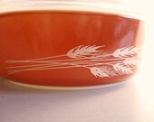 Vintage Pyrex Autumn Harvest Casserole Dish