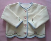 Snug As A Bug - Embroidered Wool Jacket