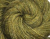 Hand spun yarn - SPARROWGRASS - Louet wool blend, heavy DK weight, 985 yards