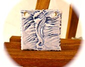 Focal Seahorse Bead sculpted from Ceramic