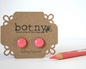 Neon Hot Pink Brook Earrings