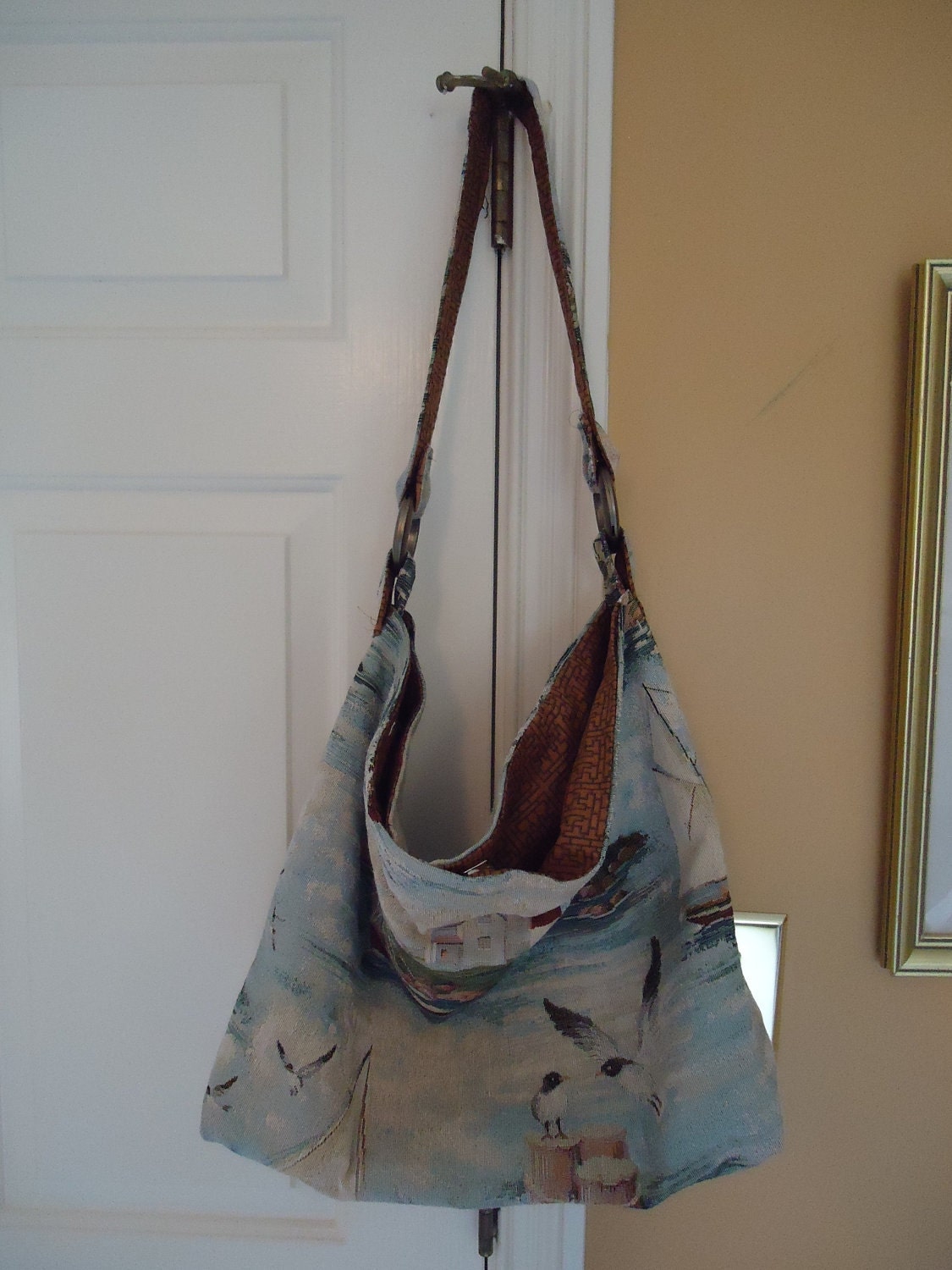 Handmade Seaside Tote Bag