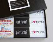 Hilarious gag gift -- Loo Lites parody pack matchbox boxed set