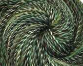 Hand spun yarn - WOODLAND GLADE - Handpainted Superwash Merino lambswool, fine sport weight, 525 yards