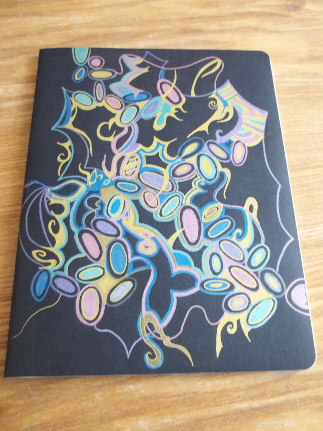 Abstract Art Moleskine Cahier Journal Extra Large