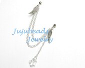 Twinkle Star Wings - Cartilage Lobe Double Piercing