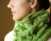 PDF Knitting PATTERN  Cabled Cowl