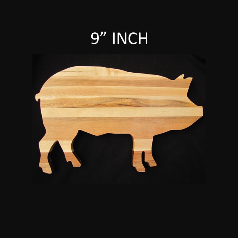 9" inch Pig Shaped Cheese Cutting Board
