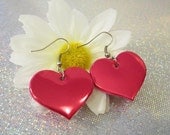 Soda Can Jewelry Earrings Cute Teen Gift Summer Eco Jewelry Upcycled Pink Pop Can Jewelry Repurposed