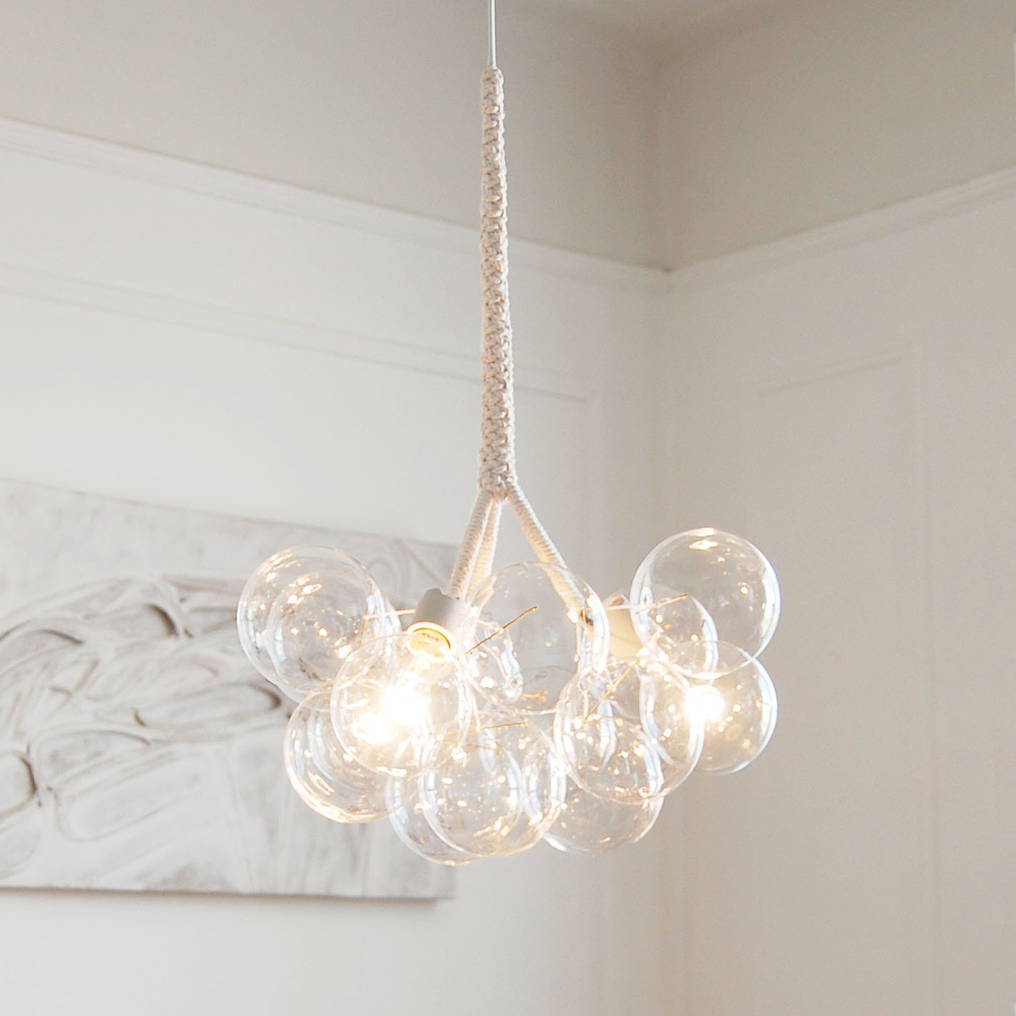 The Original (Medium) Bubble Chandelier by PELLE