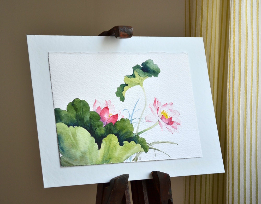 Original Watercolor Painting - Floral Beauty 1