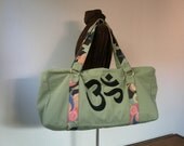 Extra large Yoga Pilates Gym Bag Tote Bag Duffle Bag by Yoga Tote