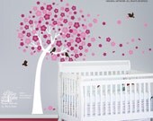 SALE - Cherry tree decals, Cherry tree stickers for nursery,tree wall decals,tree stickers