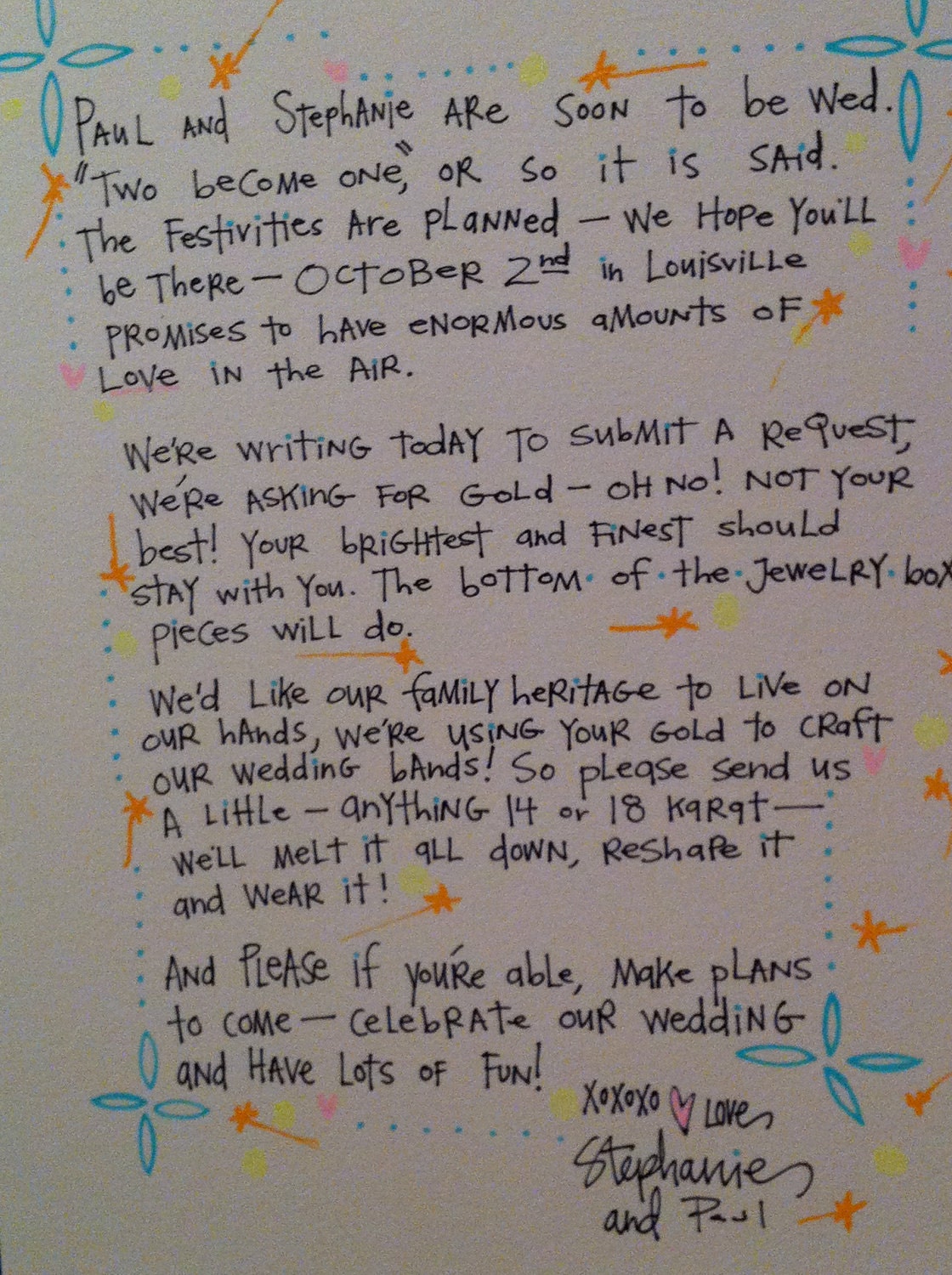 wedding ring poem