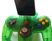 Nintendo 64 - Green iPhone and iPod Dock (4S Compatible)
