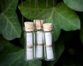 Custom Message in a Bottle Necklace