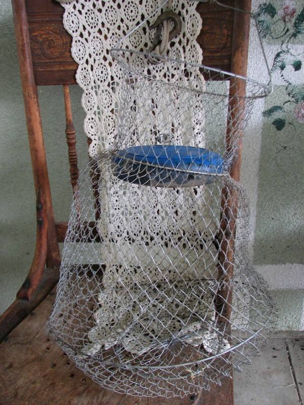 old fish trap, crab, minnow, lobster, cray