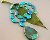 Chrysocolla Set - "Intergalactic"