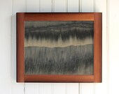 Reclaimed Wood Frame // 11 x 14 // Redwood from Leather Tanning Vats