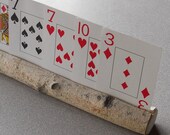 Playing Cards Holder for Children Natural Wooden Birch