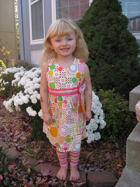 FROCKS with SOCKS 3T Lite Brite Jumper