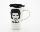 Hello Lionel Richie Mug Travel Mug with Lid