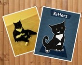 Custom Pet portrait from your photos Cats Dogs Bunnies
