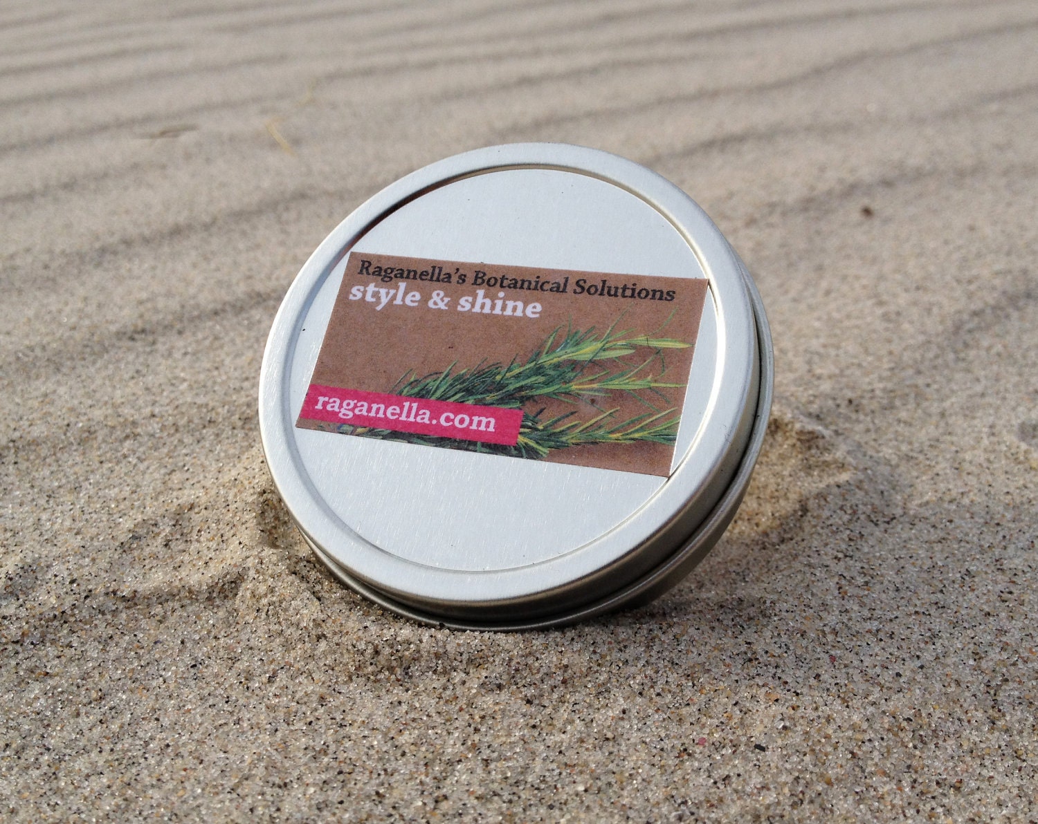 style & shine - hair pomade and pre-conditioner, organic, direct trade - 2 oz