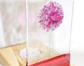 Cranberry Allium Tealight