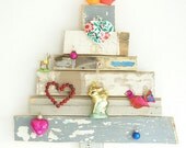 wood and wool x-mas tree
