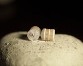 Pearly Button Plug 10mm, 12mm