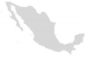Woodbob.com's Mexico Shaped Cutting Board