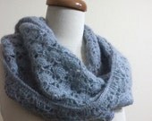 Grey Cowl Crochet Winter Fashion Fall Trend winter fashion. Winter Accessories READY TO SHIPPING