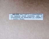 Vintage dictionary notebook - Recipe - Moleskine