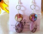Purple Elegance Amethyst Earrings