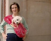 Hot Monogram Dog Sling Carrier