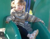 Fun, Funky knit toddler child sweater size 4 - 6