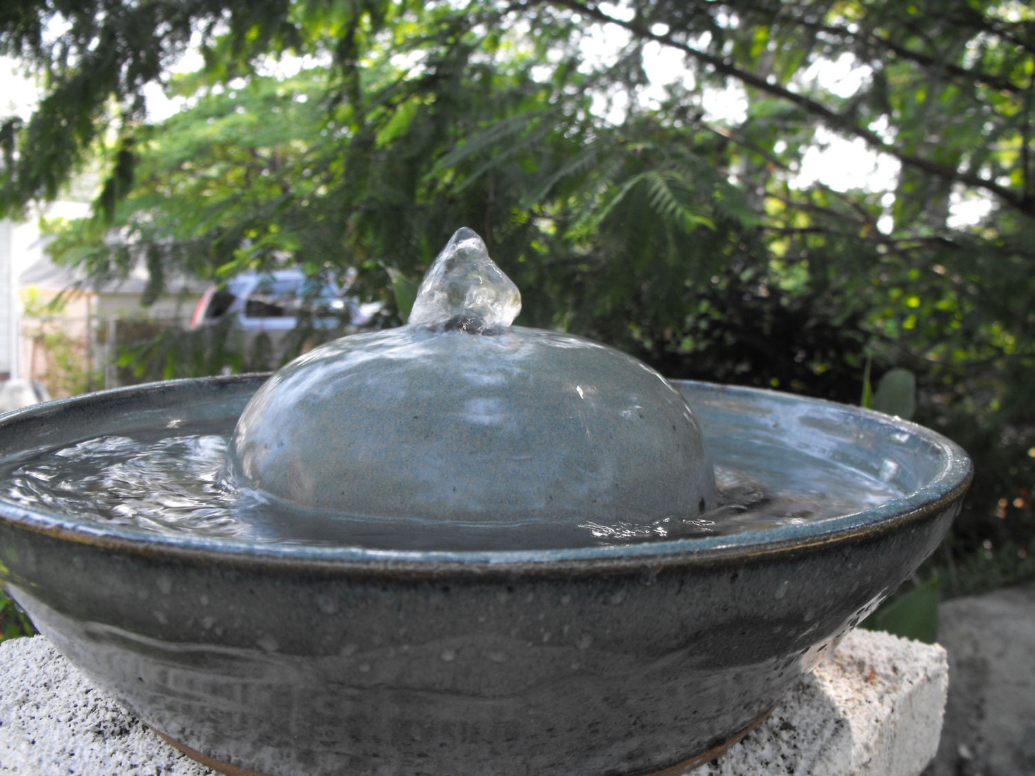 Ceramic Tabletop  Fountain or Cat Fountain