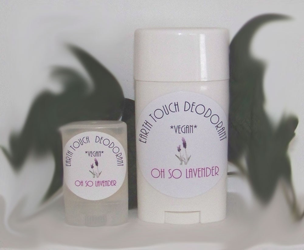 Natural Vegan Deodorant Stick- Choose a Scent