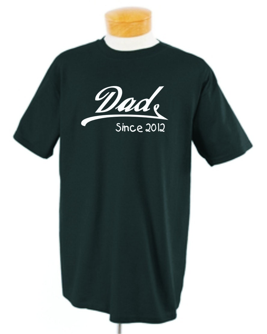 Dad since 2011 personalized shirt