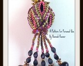 beading tutorial advanced level pendant