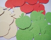 Apple stickers, red, green, and yellow 24 count