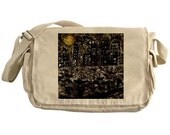 Evening star messenger bag