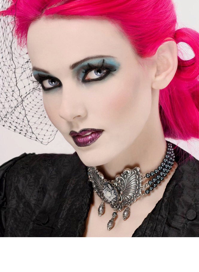 Victorian Rose Choker
